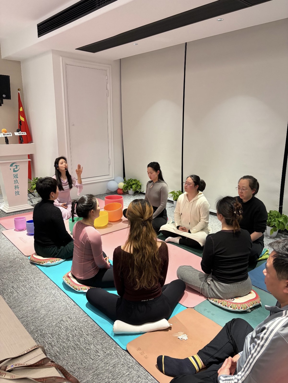 冠玖科技疗愈瑜伽课程圆满落幕  －解锁身心双重疗愈新体